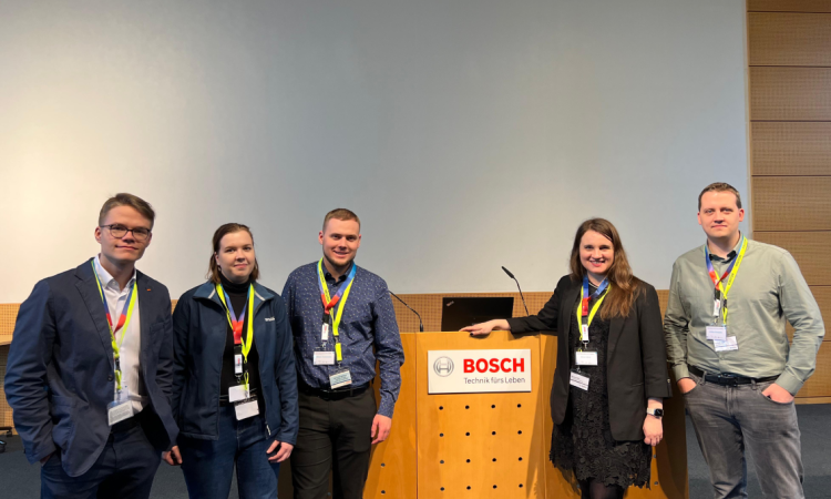 ITI studenti piedalās Bosch mākslīgā intelekta apmācībās Vācijā